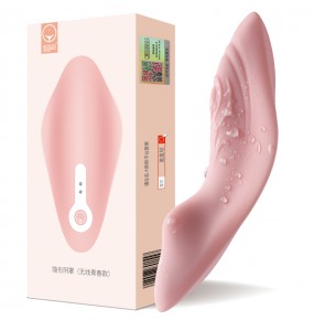 XIUXIUDA Female Wireless Control Wearable Invisible Vibrating Egg (Chargeable - Pink)